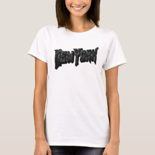 T-shirt graphique charbon NEW YORK Statement