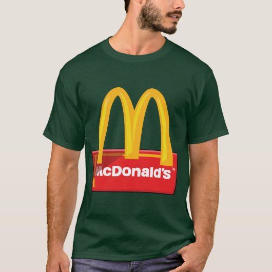 T-Shirt Graphique Classique Medonald (Devant)