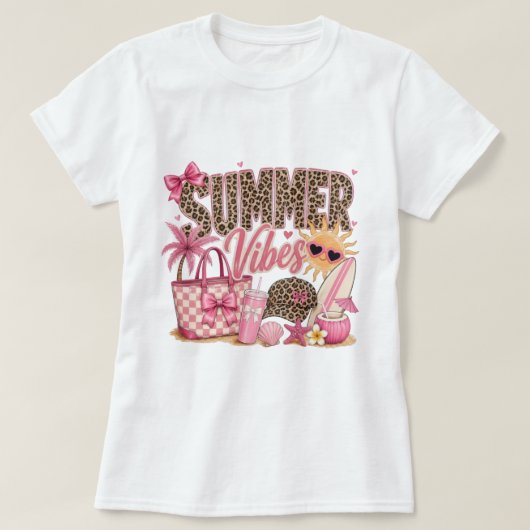 T-Shirt graphique Classy Summer Vibes (Design devant)