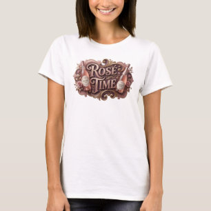 T-shirt graphique Cool Pink ROS TIME
