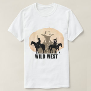 T-shirt graphique Cowboy Wild West