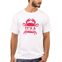 Graphique Crabe Rouge – C'est une Chose du Marylan