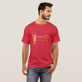 T-shirt graphique d'affaires de boulangerie (Devant entier)