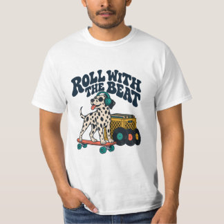 T-Shirt graphique « Danser sur le rythme »