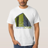 T-shirt Graphique d'architecture (Devant)
