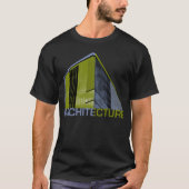 T-shirt Graphique d'architecture (Devant)
