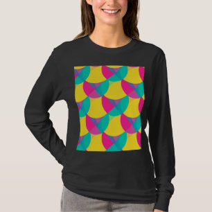 T-Shirt Graphique d'Art Abstrait Moderne