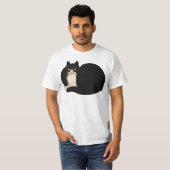 T-shirt Graphique d'art de chat (Devant entier)