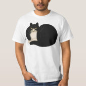 T-shirt Graphique d'art de chat (Devant)