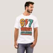 T-shirt Graphique d'attitude sans explication (Devant entier)