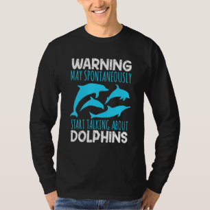 T-shirt Graphique Dauphin Pour Femmes Hommes Enfants Dauph