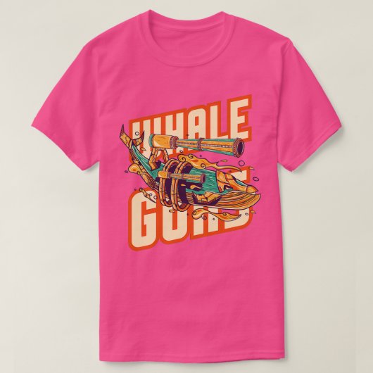 T-shirt Graphique de baleines (Design devant)