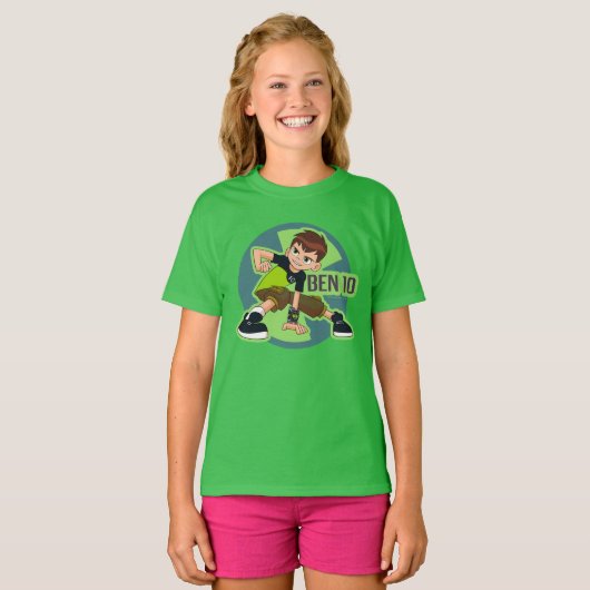 T-shirt Graphique de Ben Tennyson Omnitrix (Devant entier)