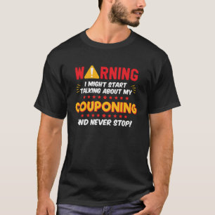 T-shirt Graphique de blague sur les coupons de couponing