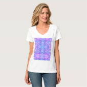 T-shirt Graphique de Boho Oriental - Imaginaire Abstrait c (Devant entier)