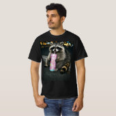 T-shirt graphique de boisson de barbe à papa de ra (Devant entier)