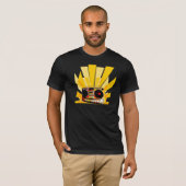 T-shirt Graphique de Boombox (Devant entier)