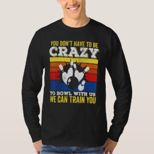 T-shirt Graphique De Bowling Pour Femmes Et Hommes Bowling