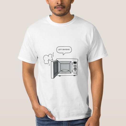 T-shirt Graphique de bulle Conversation micro-ondes "Laiss (Devant)