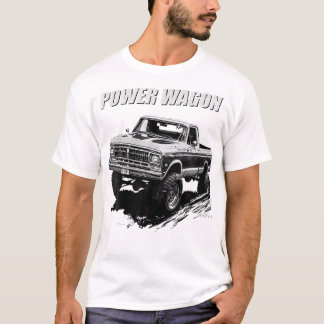 T-shirt Graphique de camionnette Power Wagon Pickup
