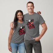 T-shirt Graphique de caractères de Shadybug à revers Mirac (Unisexe)