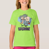 T-shirt Graphique de caractères I.R. Baboon (Devant)