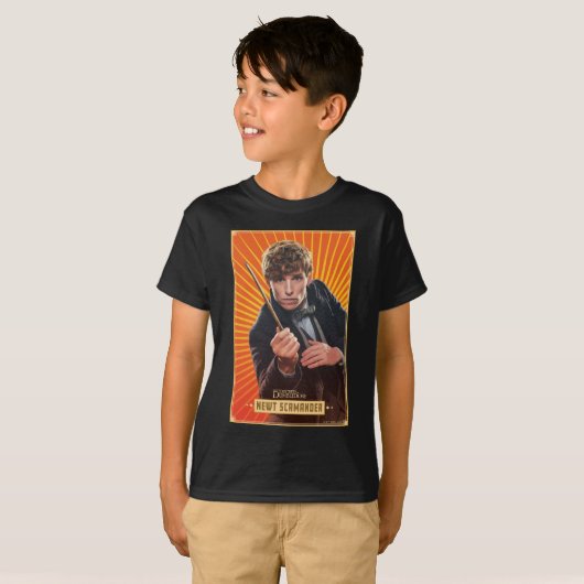T-shirt Graphique de caractères Newt Scamander (Devant entier)