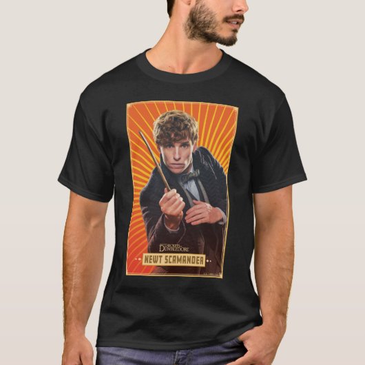 T-shirt Graphique de caractères Newt Scamander (Devant)