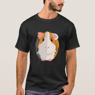 T-shirt Graphique de cavie de porc mignonne et Guinée