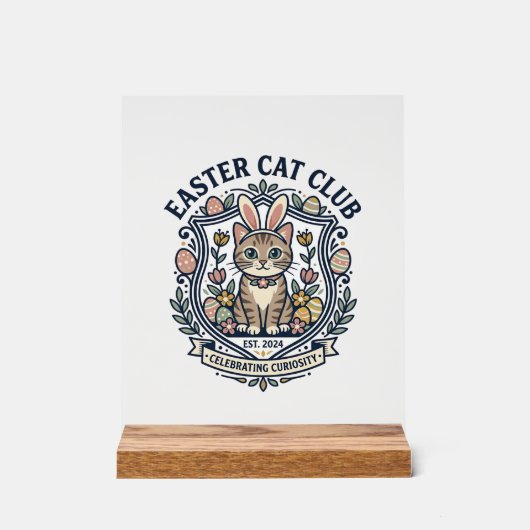 T-shirt graphique de chat de Pâques - Easter Cat C (Recto)