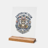 T-shirt graphique de chat de Pâques - Easter Cat C (Angle)