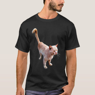 T-shirt Graphique de chat mignon coloré