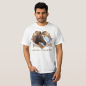 T-shirt Graphique de cheval de Personalizable (Devant entier)