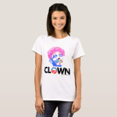 T-shirt Graphique de clown (Devant entier)