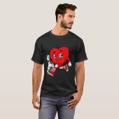 T-shirt Graphique de cône de glace Funny Soccer Drip (Devant entier)