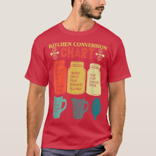 T-shirt graphique de conversion de cuisine graphique cuisi