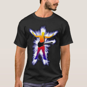 T-shirt Graphique de électrification de bassiste