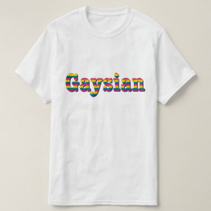 T-shirt Graphique de Gaysian