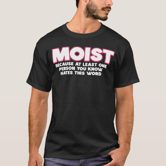 T-shirt Graphique de Geek Nerd humide (Devant)