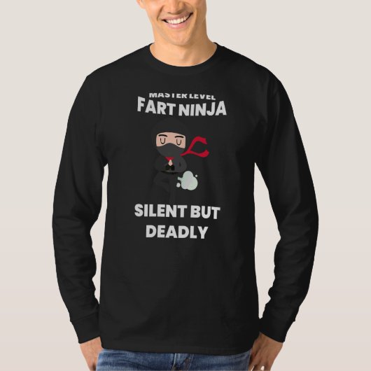 T-shirt Graphique de guerrier de karaté de Ninja, silencie (Devant)