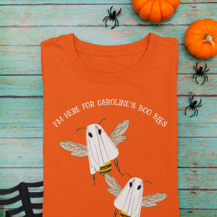 T-shirt Graphique de Halloween Boo Bees avec message perso