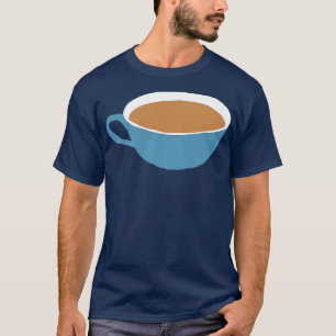 T-shirt Graphique de la coupe de chocolat chaud ou de café