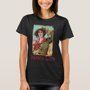T-shirt Graphique de la durée de vie du ranch