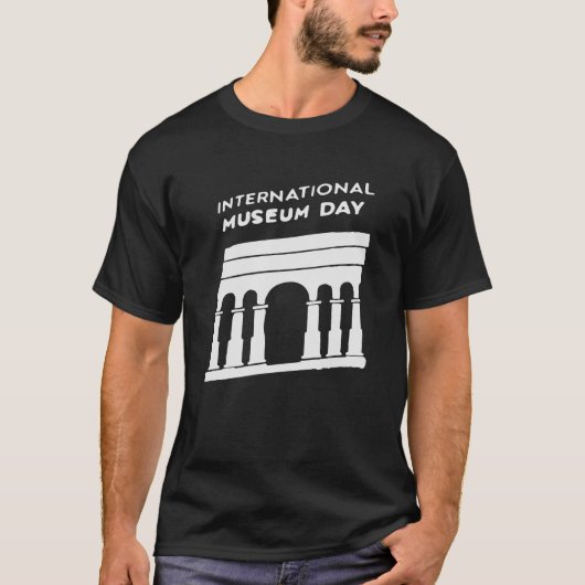 T-Shirt Graphique de la Journée Moderne du Musée a (Devant)