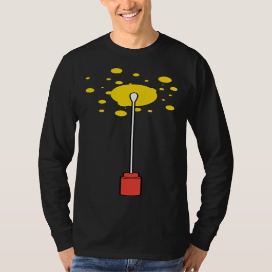 T-shirt Graphique de l'écouvillon de test (Devant)