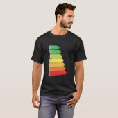 T-shirt Graphique de l'efficacité énergétique (Devant entier)