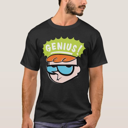 T-shirt Graphique de légende Dexter "Genius" (Devant)