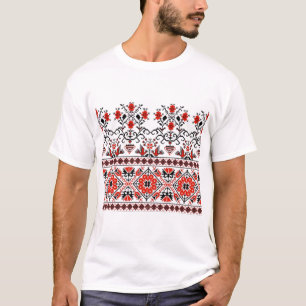 T-shirt Graphique de l'héritage slave Tee Croix traditionn