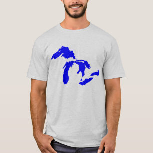 T-shirt Graphique de logo de Great Lakes des hommes