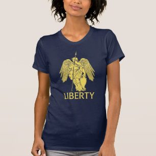 T-shirt graphique de Madame Liberty (Libertas)